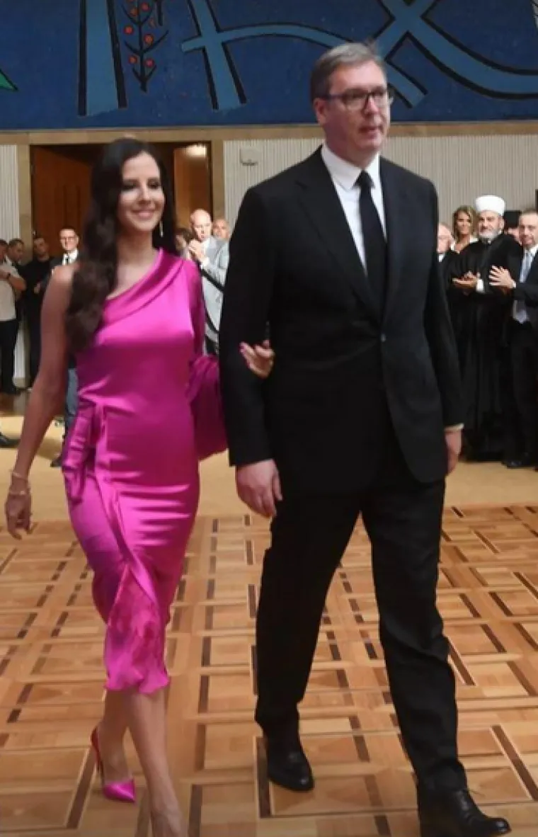 Tamara i Aleksandar Vučić
