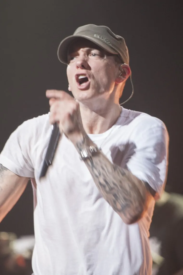 Nakon prvog singla &quot;My Name Is&quot; i puštanja u prodaju samostalnog studijskog albuma &quot;Infinite&quot; u kolovozu 1996., Eminem je veliku popularnost i internacionalnu slavu dosegnuo drugim studijskim albumom &quot;The Slim Shady LP&quot;, za koji je nagrađen i prvim Grammyjem. Za sljedeća dva albuma &quot;The Marshall Mathers LP&quot; i &quot;The Eminem Show&quot; je također osvojio Grammy čime je postao prvi glazbenik koji je osvojio tri uzastopne nagrade za LP albume. 