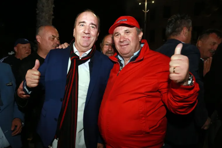 25.04.2017., Split - Zeljko Kerum organizirao prsut-sir festu na godisnjicu izgradnje Zapadne obale.