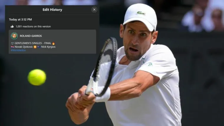 Pogreška Roland Garrosa. Novaka Đokovića uoči finala Wimbeldona predstavili kao Hrvata.