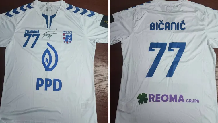 Potpisani dres Damira Bičanića iz PPD Zagreba