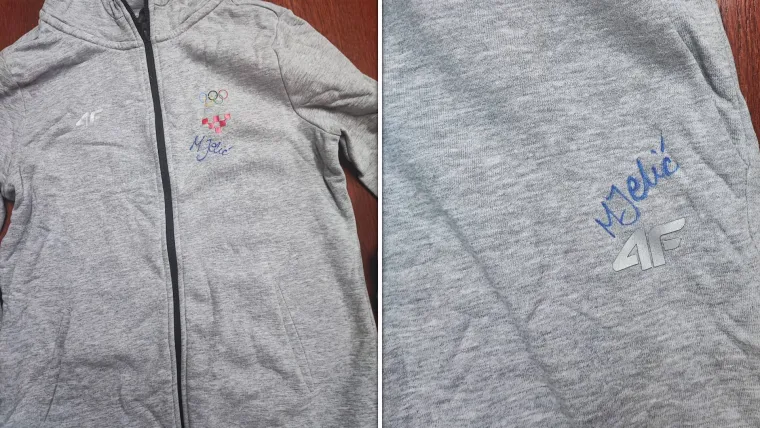 Potpisana trenirka Olimpijske pobjednice Mateje Jelić