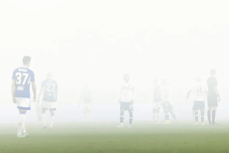 Dimna zavjesa na Poljudu progutala igrače, bilo je kao u filmovima strave