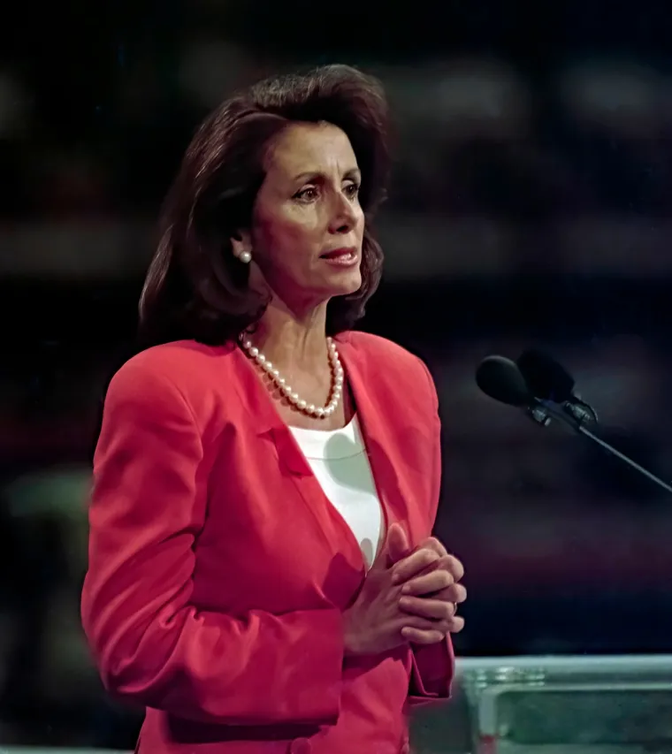 Nancy Pelosi 1992.