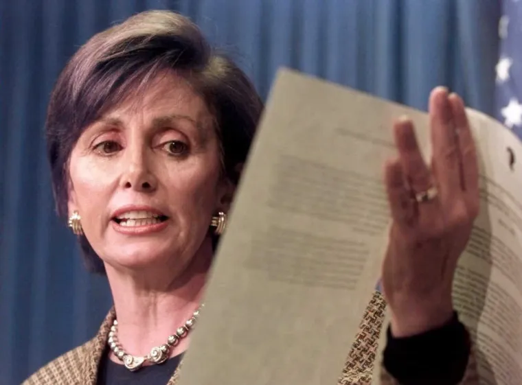 Nancy Pelosi  1996.
