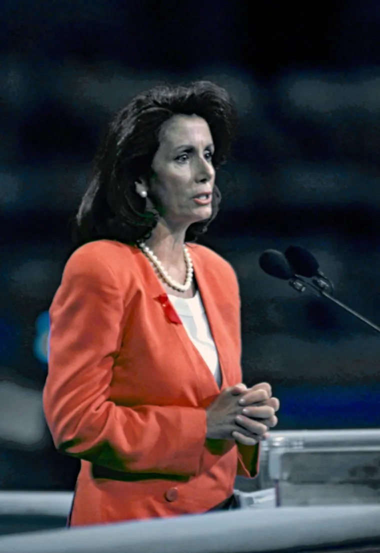 Nancy Pelosi  1992.