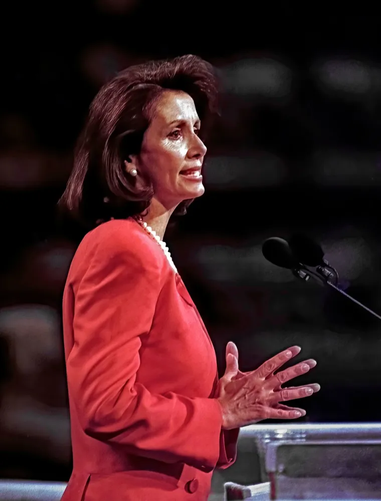 Nancy Pelosi 1992.