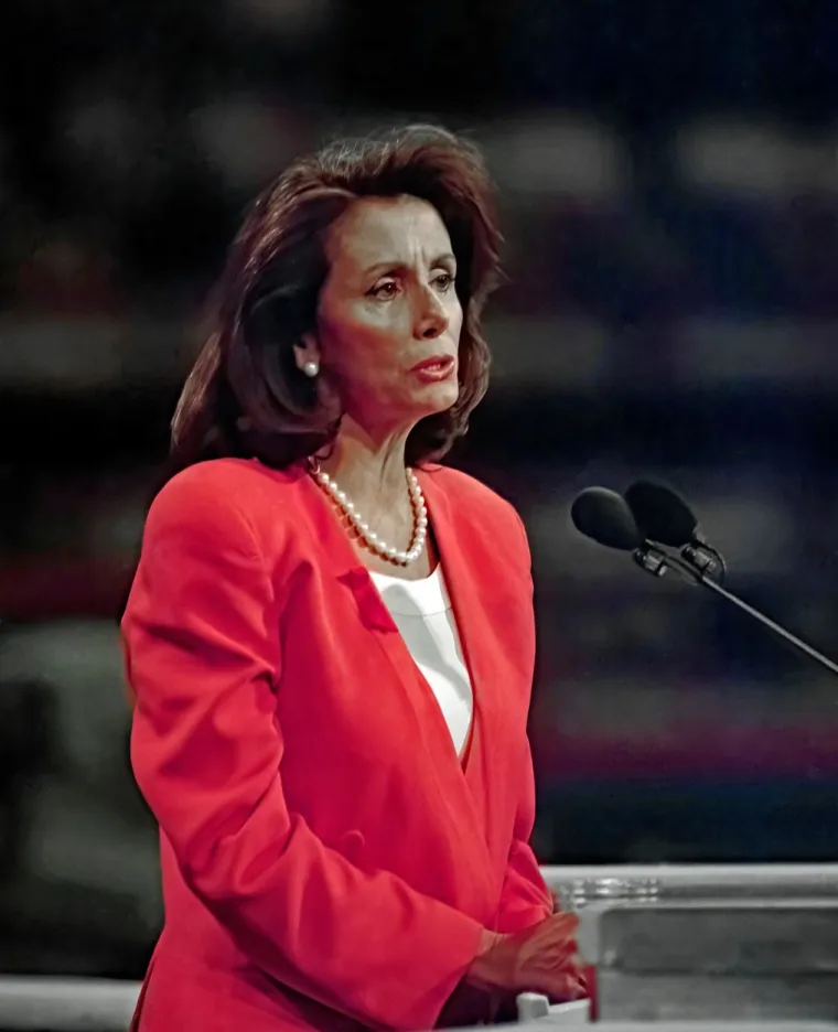 Nancy Pelosi 1992.