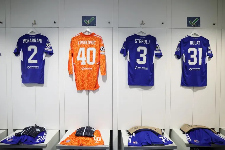 Zavirite u glamuroznu svlačionicu Dinama