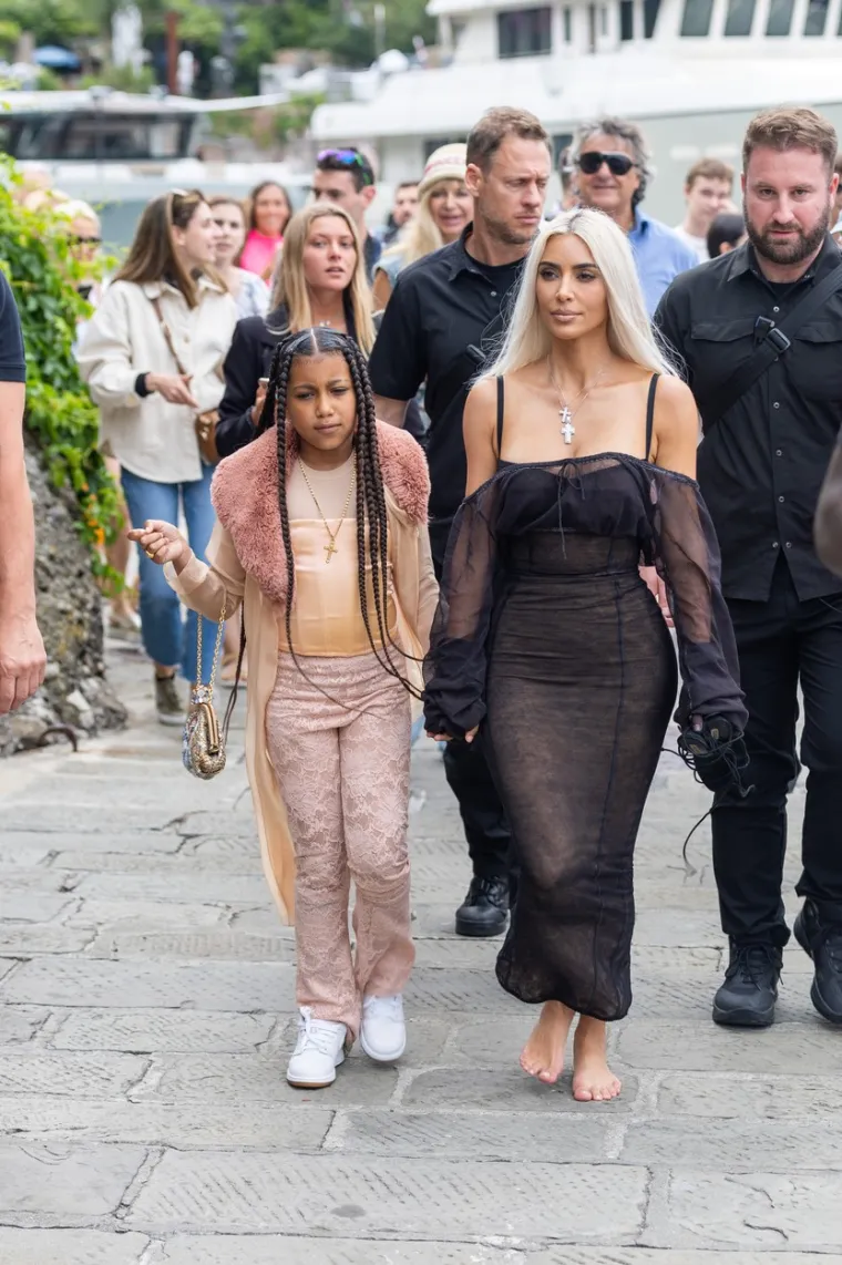 Kim Kardashian i North West