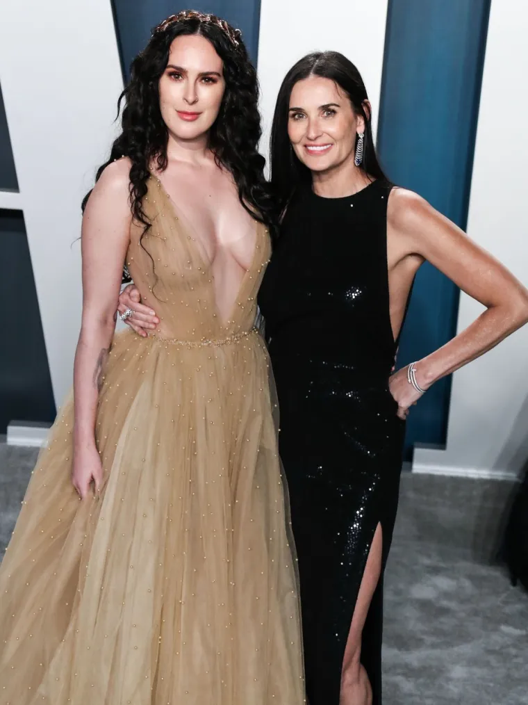 Demi Moore i Rumer Willis