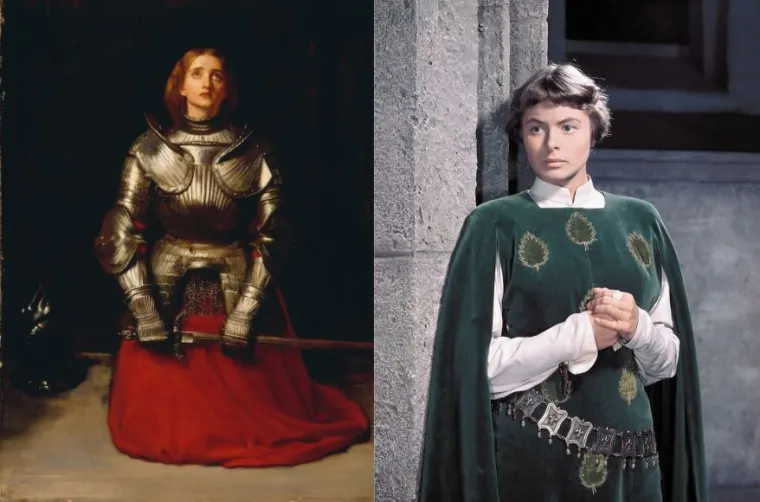 Ingrid Bergman kao Ivana Orleanska