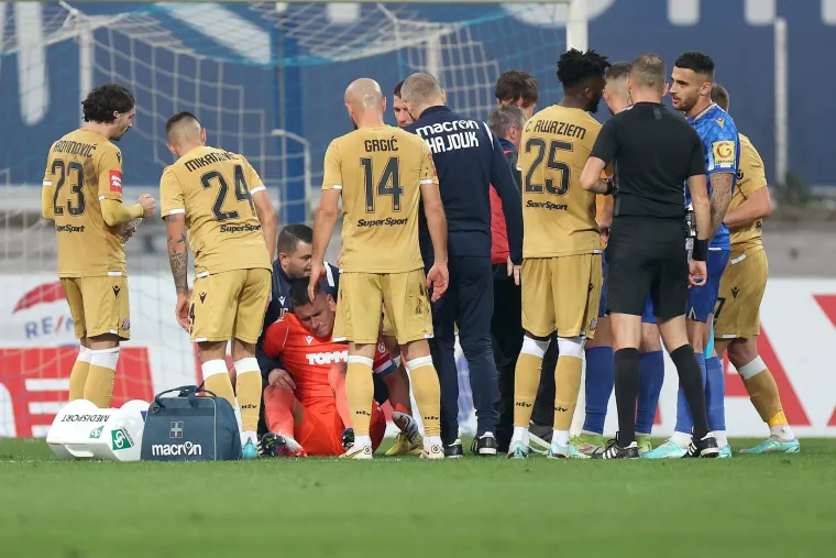 Prizor zaledio Kranjčevićevu, stadion je zanijemio: Je li Lovre Kalinić izgubljen za SP? 'Čini se da je nešto teže'