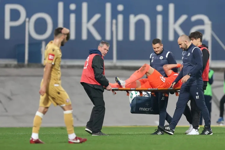 Prizor zaledio Kranjčevićevu, stadion je zanijemio: Je li Lovre Kalinić izgubljen za SP? 'Čini se da je nešto teže'