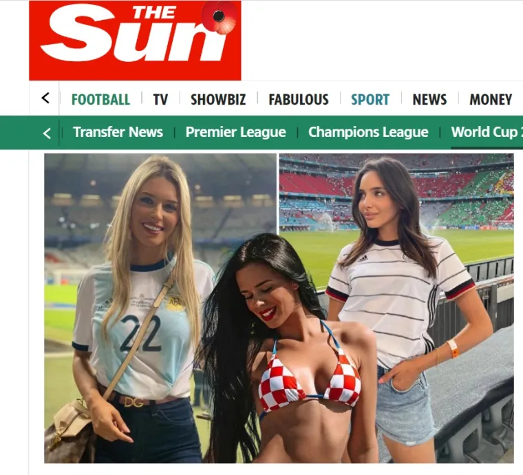 Naša najpoznatija navijačica na naslovnici u vrućem izdanju: 'Podivljat će u Kataru ako bude tamo. Nogomet je zbog ove hrvatske ljepotice predivan'