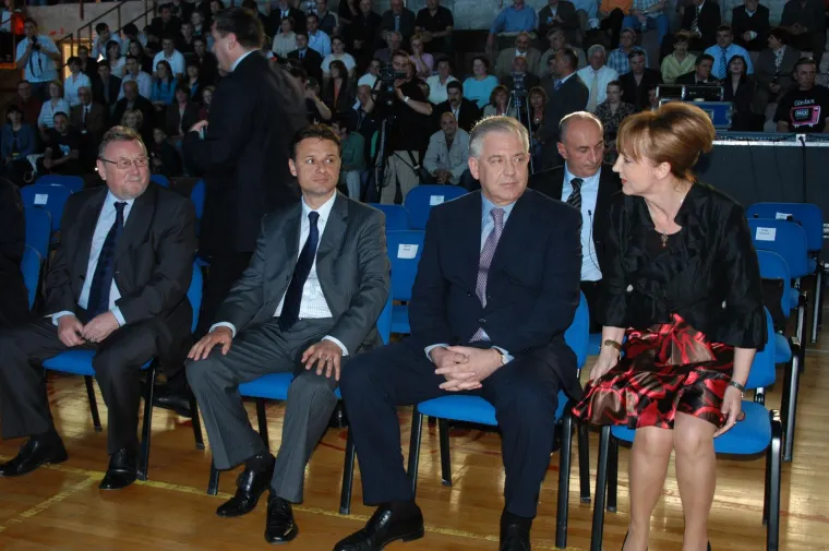 Jandroković i Ivo Sanader 2009.