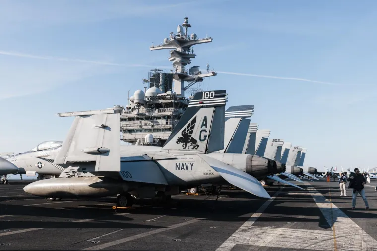 Moćni američki nosač aviona danas isplovljava: 'Ovaj brod je grad i sve &scaron;to vi radite u Splitu mi radimo ovdje na brodu'