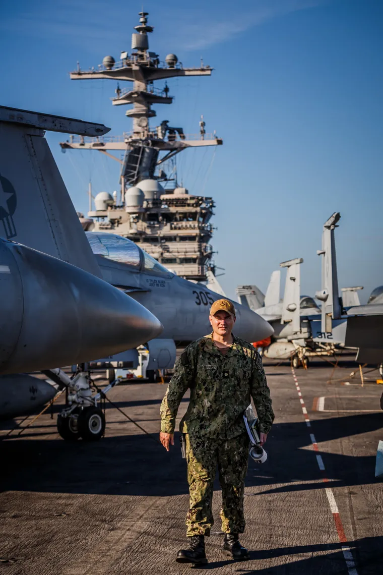 Novinari na američkoj grdosiji od 100.000 tona: 'U minuti i pol možemo lansirati 4 aviona'