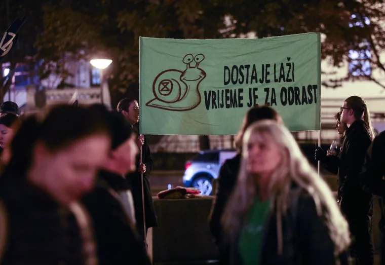 Klimatski mar&scaron; u Zagrebu: Nemamo planet B! Hrvatska je u Europi među najugroženijima!