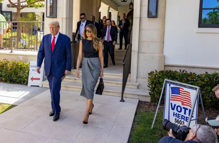 Melania Trump se konačno pojavila u javnosti: Zasjenila je i Donalda pojavivši se s torbicom od 230 tisuća kn
