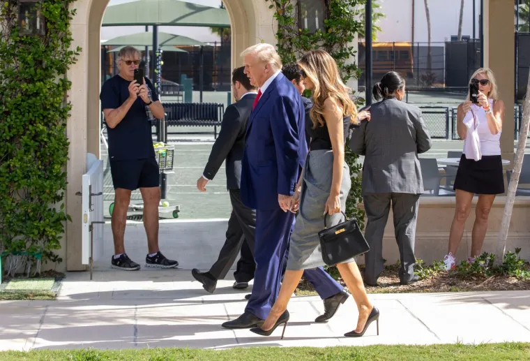 Melania Trump se konačno pojavila u javnosti: Zasjenila je i Donalda pojavivši se s torbicom od 230 tisuća kn