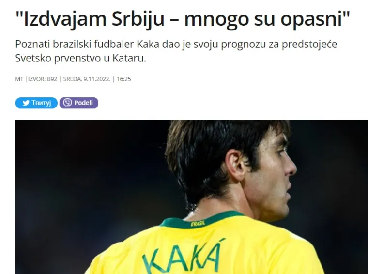 San, java ili stvarnost? Srpski mediji u transu 11 dana pred početak SP-a zbog bombastične izjave legende: 'Mnogo smo jaki'