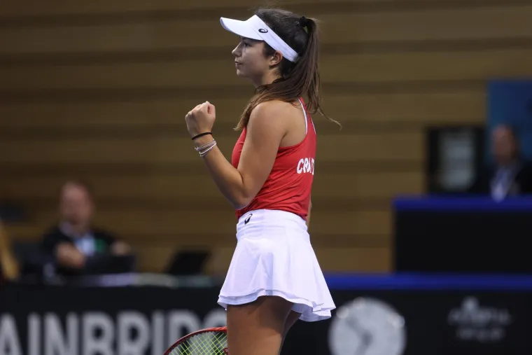 Mlada 16-godi&scaron;nja Zagrepčanka nova teniska senzacija: Bacila je Rijeku u delirij, a ni znala nije da će igrati