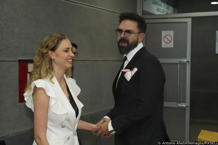 Petar Gra&scaron;o svoju Hanu nije pu&scaron;tao iz ruku, a pogledajte tko je u publici - Nikolina Ristović u zanimljivoj pratnji!