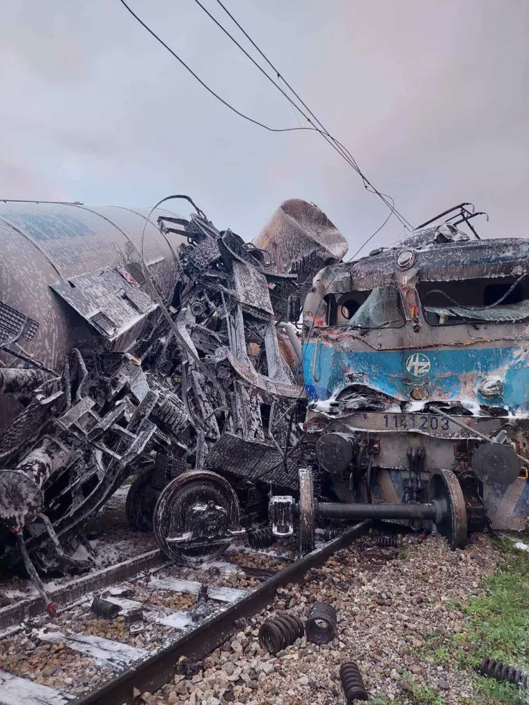 Željeznička nesreća kod Rijeke: Pogledajte fotografije s mjesta događaja