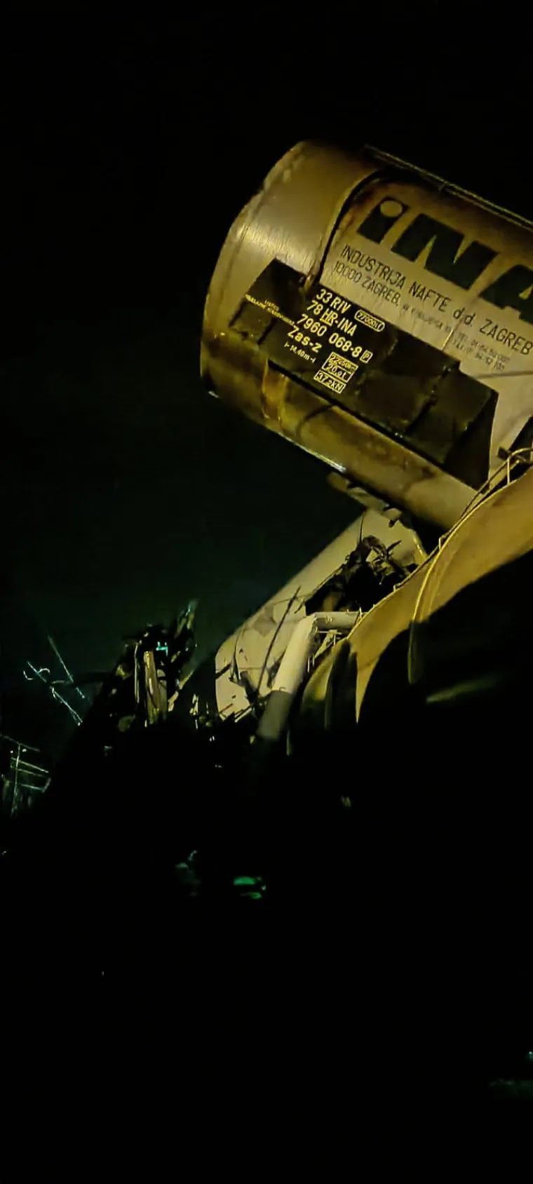 Željeznička nesreća kod Rijeke: Pogledajte fotografije s mjesta događaja