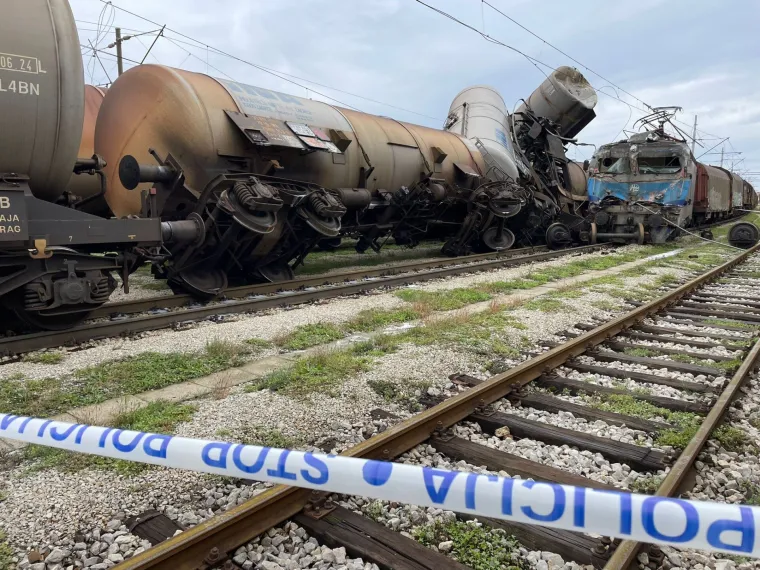 Željeznička nesreća kod Rijeke: Pogledajte fotografije s mjesta događaja