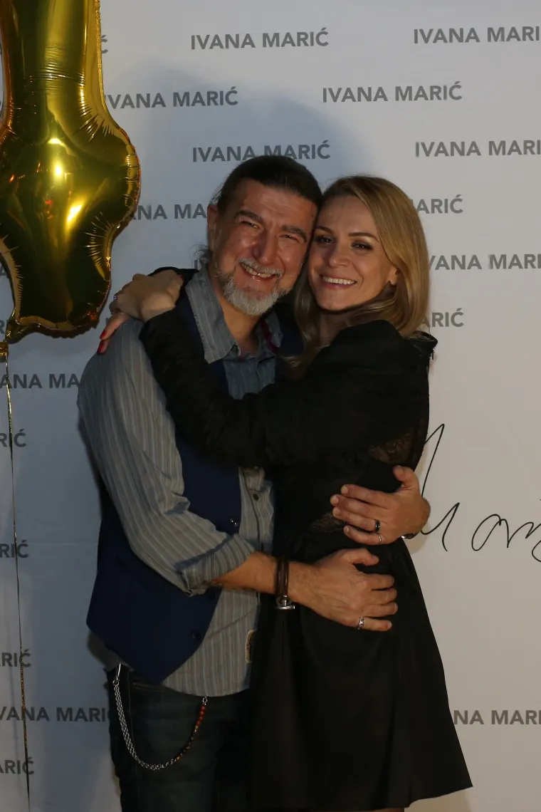 Ivana Marić sa suprugom Vjekom &Scaron;unjićem