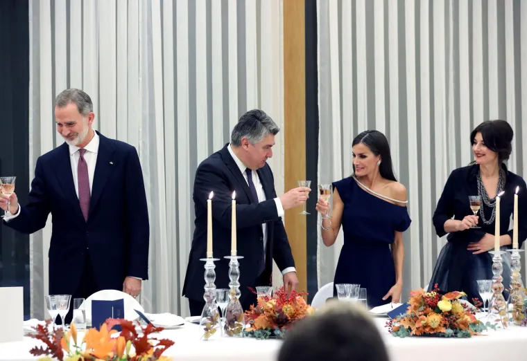 Zoran Milanović, kraljica Letizia, Sanja Musić Milanović