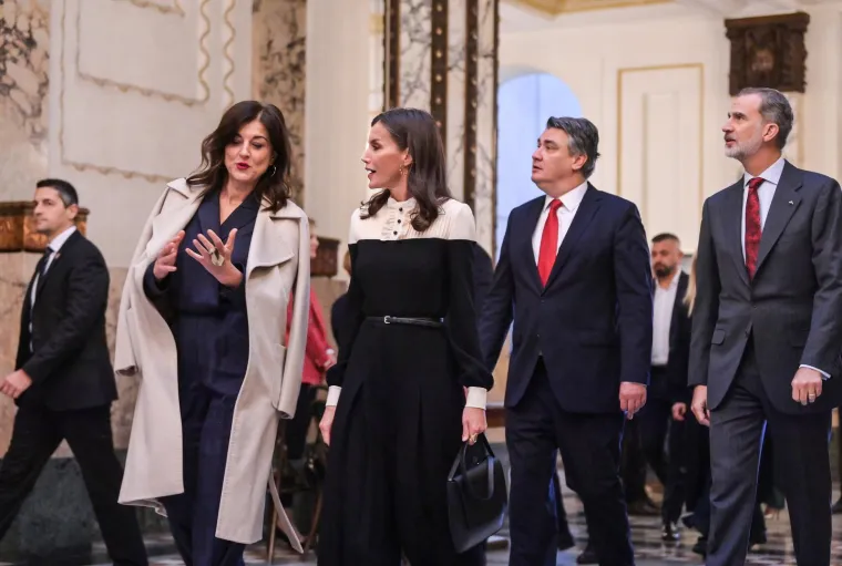 Kraljica Letizia i Sanja Musić Milanović 