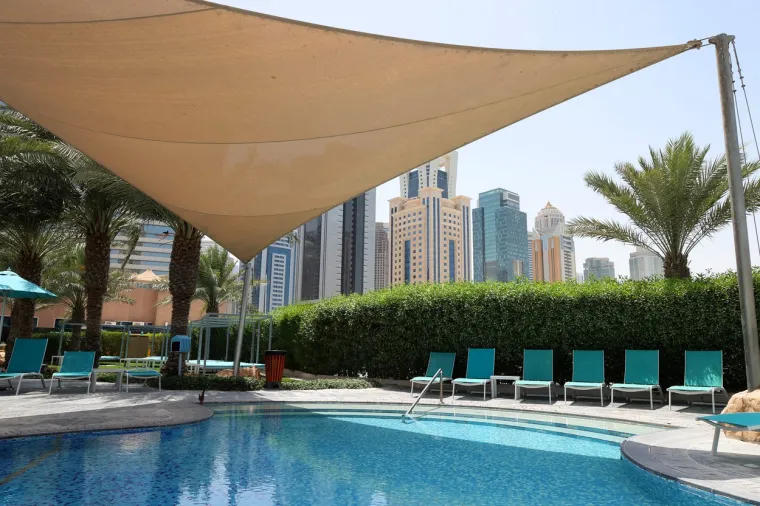 Nakon slijetanja u Dohu Vatreni su stigli u superluksuzni hotel, ali tamo se nisu dugo zadržali