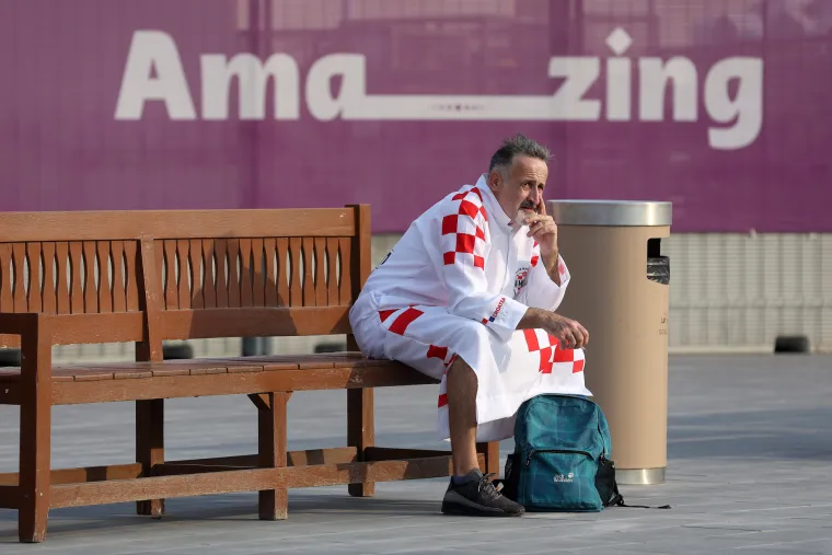 GALERIJA Hrvatski navijači apsolutni hit na ulicama Dohe! Ovakvo izdanje nitko nije očekivao