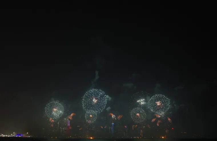 Kadrovi Dohe noć prije početka SP-a