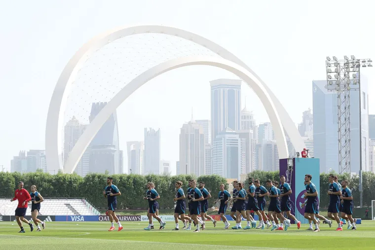 Livaja se vratio treninzima s reprezentacijom, Gvardiol s maskom kao Batman, a Modrić pokazao svu svoju snagu