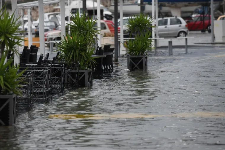Pogledajte kako potopljeni grad, a nove padaline tek stižu: Spas od nevremena potražili su i labudovi