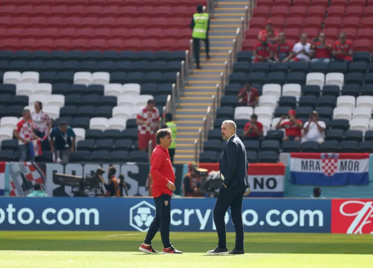 Vatreni iza&scaron;li osjetiti travnjak na Al Baytu: Evo kako izgleda spektakularni stadion na 28 stupnjeva