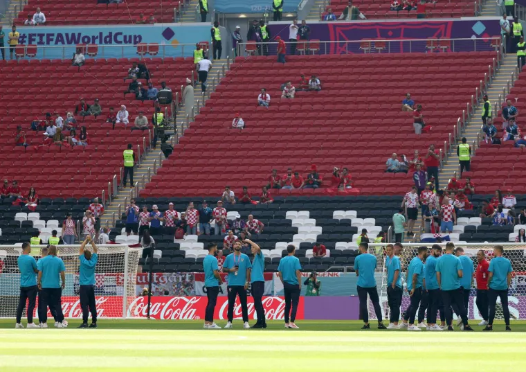 Vatreni iza&scaron;li osjetiti travnjak na Al Baytu: Evo kako izgleda spektakularni stadion na 28 stupnjeva