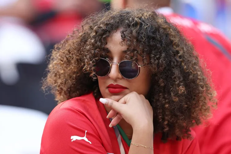 Ljepotice na tribinama ukrale svu pozornost, pažnju posebno privukla kovrčava Marokanka