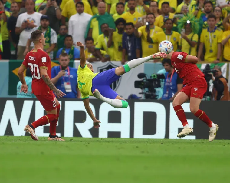 Čudesni Richarlison zabio jedan od najljepših golova ikad, Vilnicius Srbima prodao foru koju ga je Modrić naučio