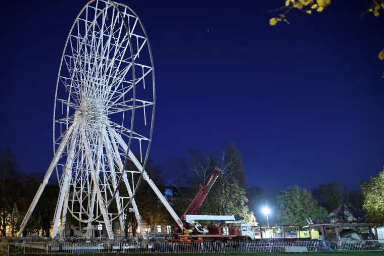 Ovo je 36-metarski panoramski kotač u kojem ćemo uživati ovog Adventa u Zagrebu