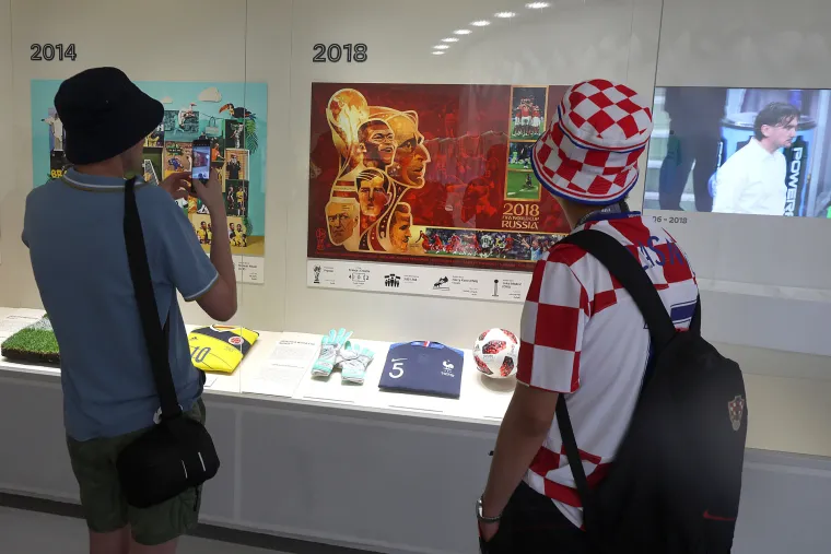 Sve je u kockicama: Hrvatski navijači preplavili Dohu i željno iščekuju utakmicu protiv Kanade