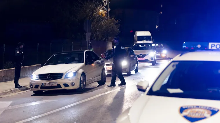 Zbog potrage za Božićem Split i dalje u blokadi, policija pregledava sva vozila na izlasku