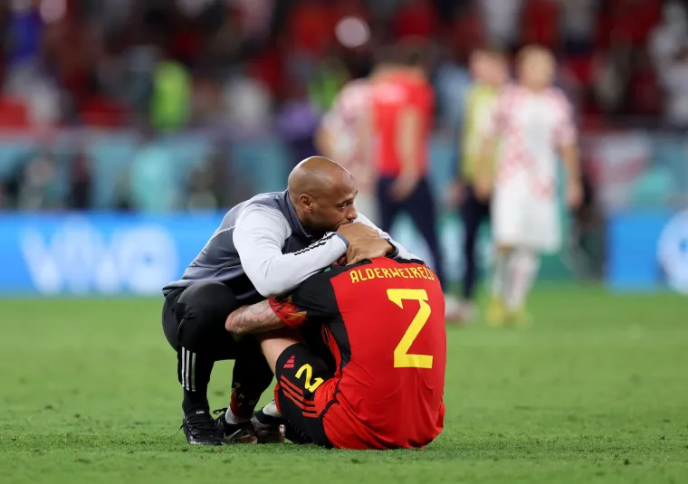 Lukaku se slomio i utjehu potražio u zagrljaju legende: Srećom pa on nije bio na terenu