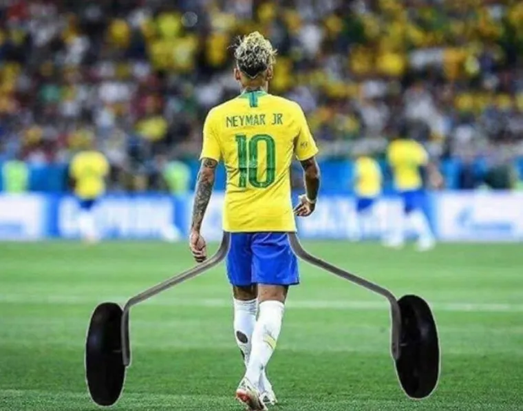 Neymar kroz 15 šaljivih memea: Sjajan je nogometaš, ali i glumice u pornićima duže ostaju na nogama od njega