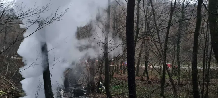 Pogledajte što je ostalo od srušenog MiG-a, gasilo ga je čak 30-ak vatrogasaca