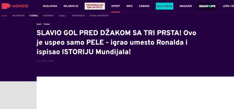 Srpski portali slave potez portugalskog junaka: 'Uništio Xhaku i drugove pa učinio nešto o čemu bruji Srbija'